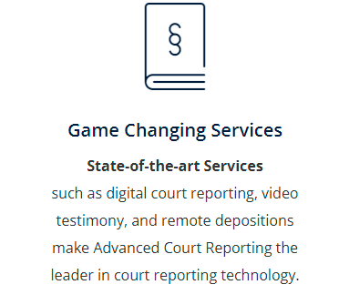 Advanced Court Reporting - Tupelo Establishment