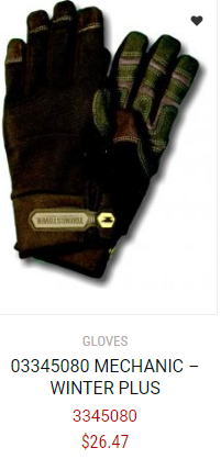 American Glove Co. Informative