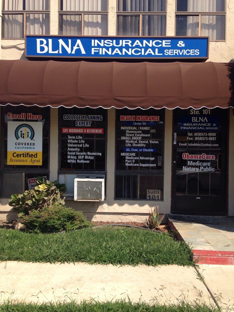 BLNA Insurance & Financial Services - San Diego Informative