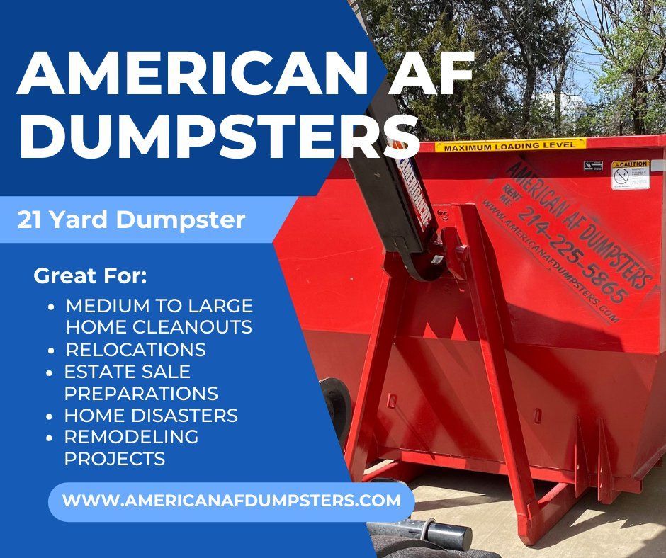 American AF Dumpster Rentals - Lancaster Information
