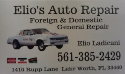 Elios Auto Repair - Lake Worth Combination