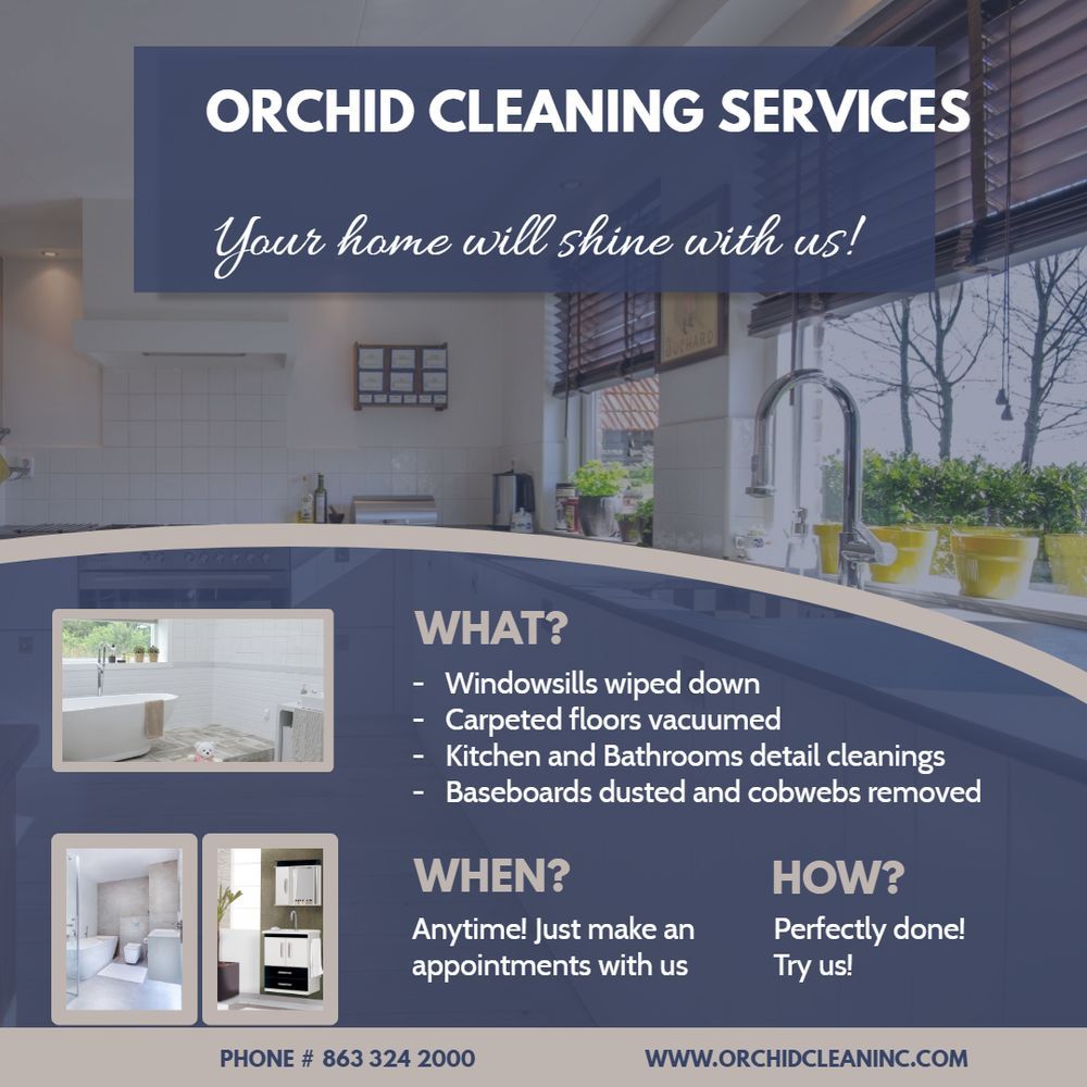 Orchid Cleaning Service - Winter Haven Appointment