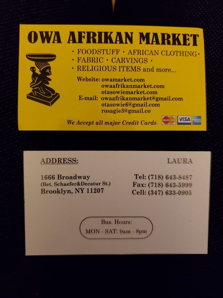 Owa Afrikan Market - Brooklyn Thumbnails