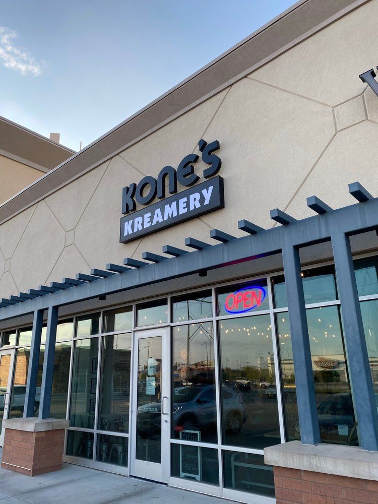 Kones Kreamery Fargo Retail Ice Cream Candy