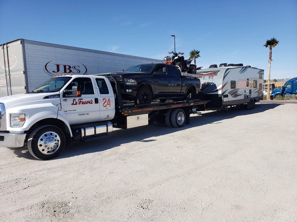 Lefevre's Towing Inc - Yucca Valley Timeliness