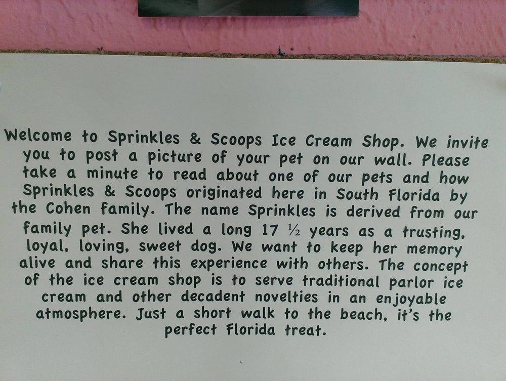 Sprinkles & Scoops - Boca Raton Reasonably