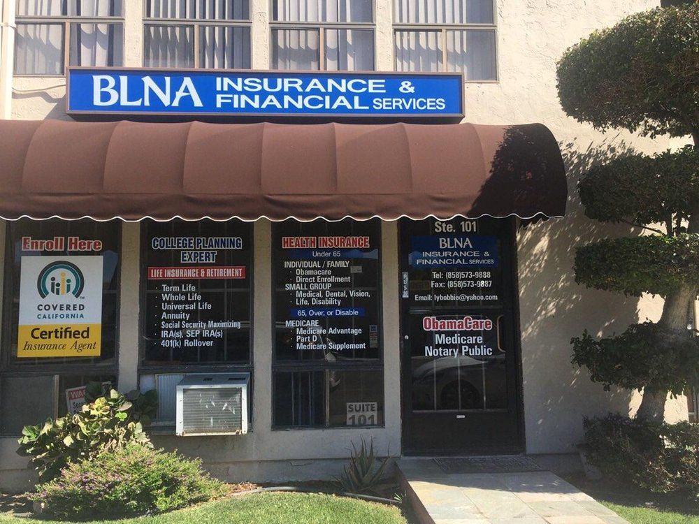 BLNA Insurance & Financial Services - San Diego Timeliness