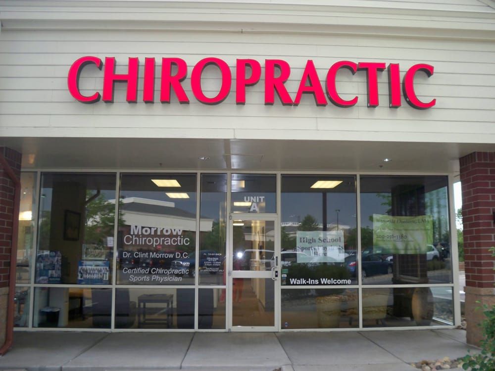 Morrow Chiropractic LLC - Parker Appointments