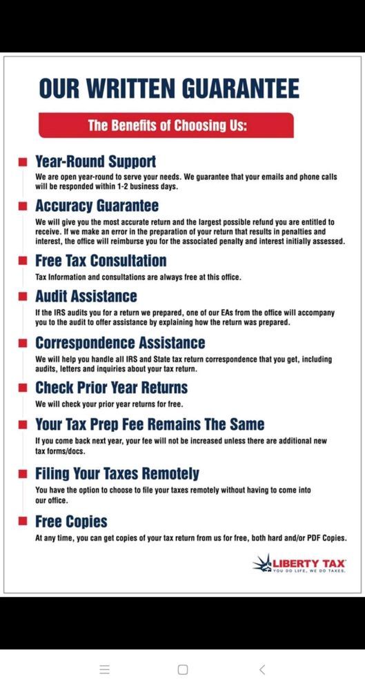 Liberty Tax Service - Beech Grove Positively