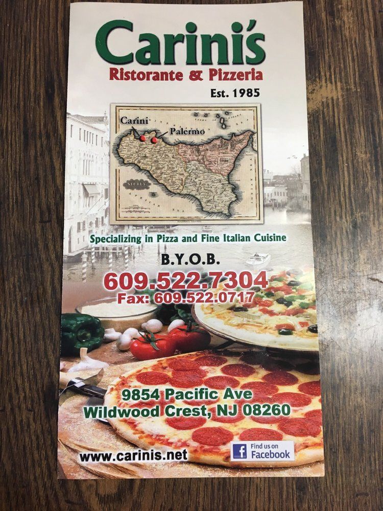 Carini Pizza & Italian Restaurant - Wildwood Informative