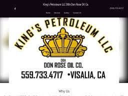 King's Petroleum LLC DBA Don Rose Oil Co. - Visalia Informative